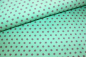 Preview: Jersey Sterne mint/grau (10 cm)